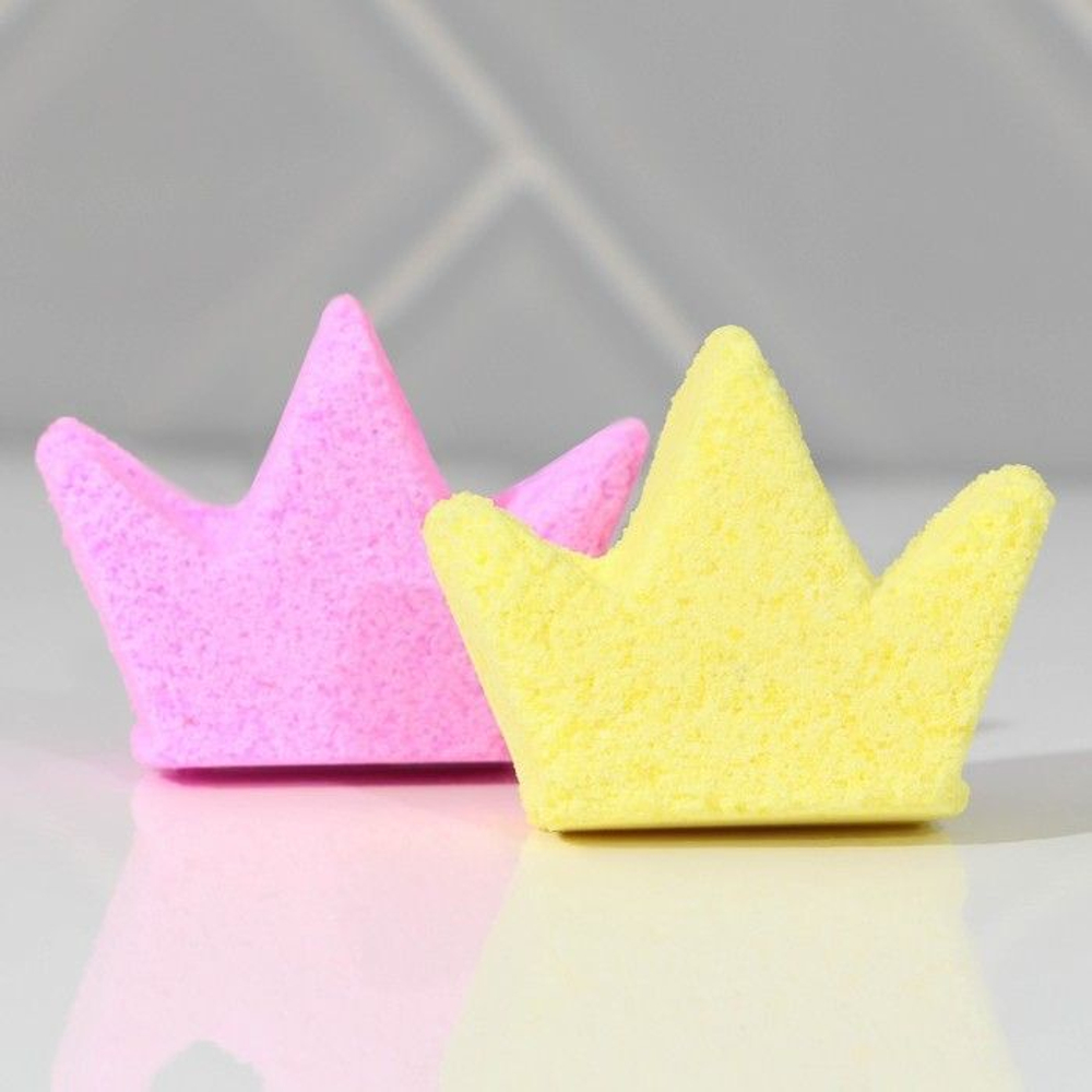 Детские бомбочки для ванны «Мечта принцессы» с ароматом арбузы и дыни (Цвет: не задано)