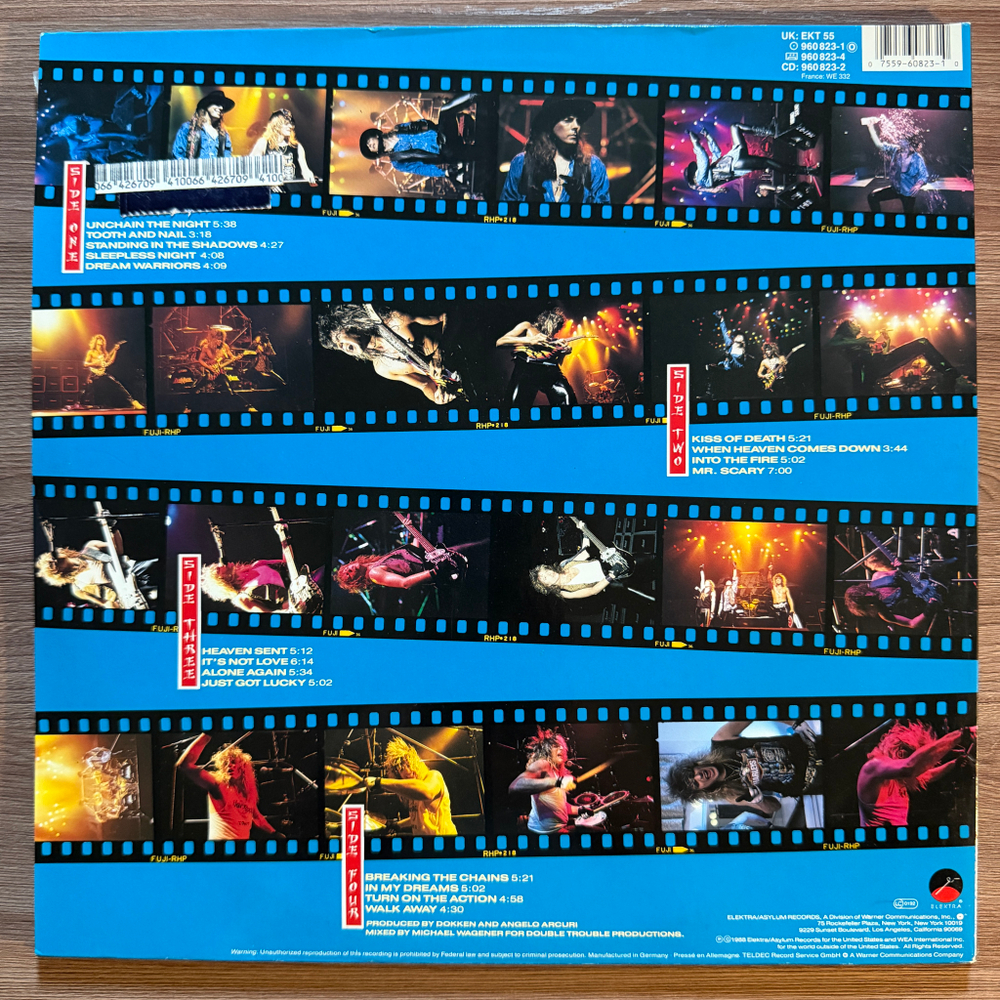 Dokken ‎– Beast From The East 2LP (Германия 1988г.) Т