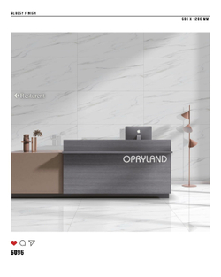 Керамогранит glossy №1 60х120, 6096