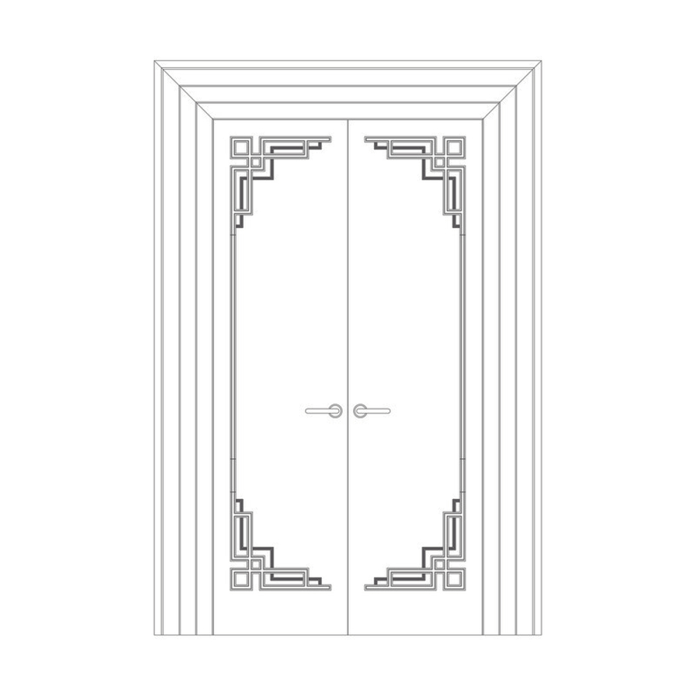 Оформление дверей RODECOR Эрте 76444AR