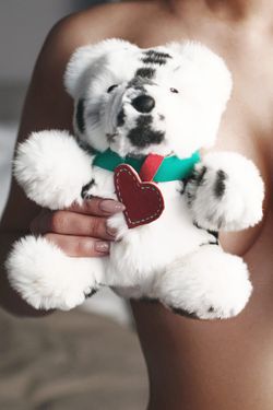 Брелок из меха «Енотик»