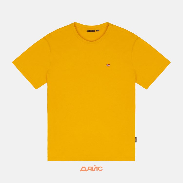 Футболка мужская Napapijri Salis Short Sleeve Sum артикул:NA4H8DY1H - купить в магазине Дайс