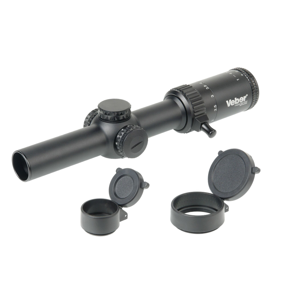 Прицел Veber Wolf 1-4х24 GB FD07 Загонник