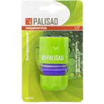 Соединитель пластмассовый быстросъемный для шланга 1/2 PALISAD 66135