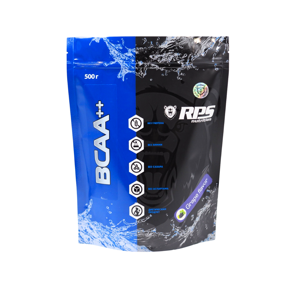 BCAA (8:1:1) 500г ПАКЕТ RPS NUTRITION