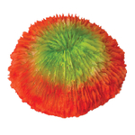 Коралл искусственный "Фунгия", зелено-красный, 100*40*100мм, Laguna