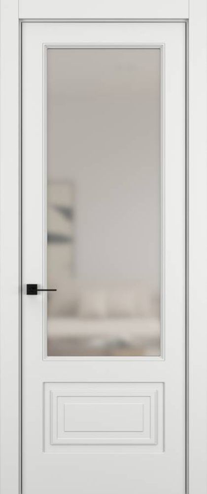 Дверь 021V ELEGANT Матовый Латте