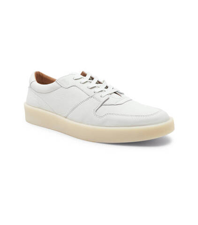 Кожаные кроссовки clay BOSS BLACK - белый(50492965)