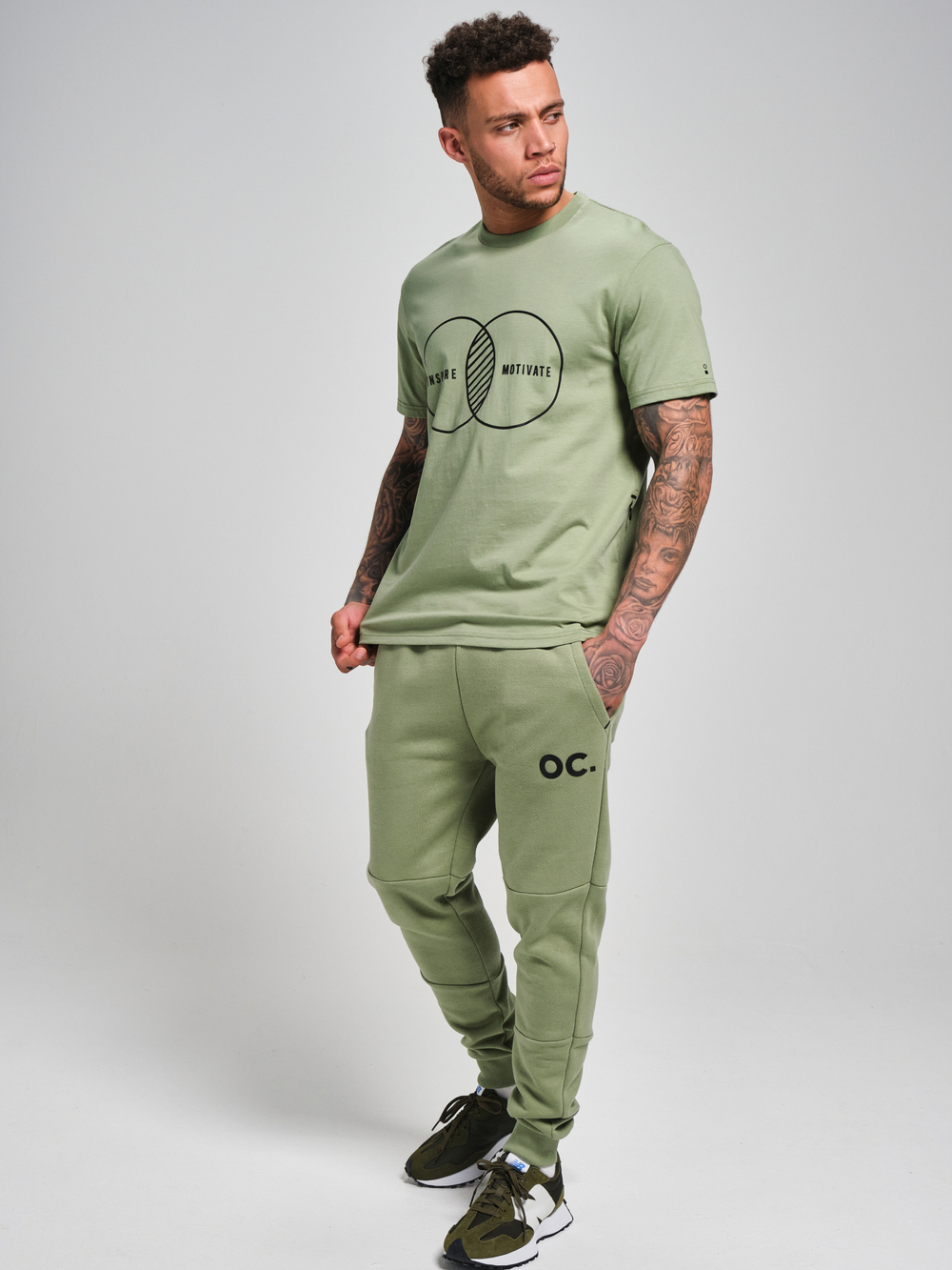 Футболка мужская ORIGINAL CREATOR INSPIRE T-SHIRT, Светло-зеленый