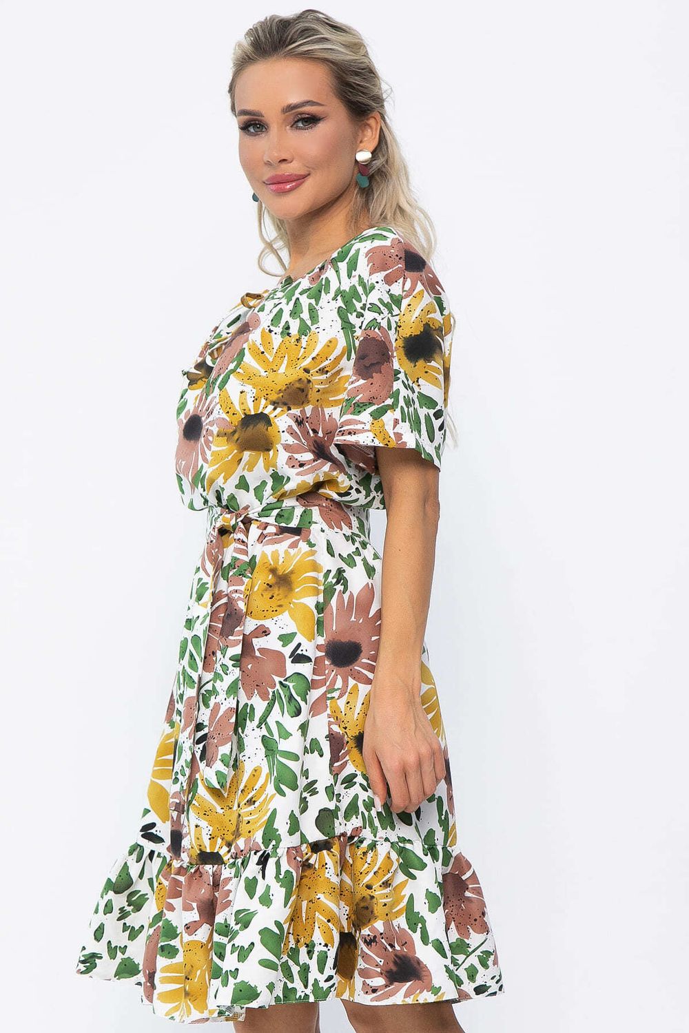 Платье Алания НЬЮ (цветы) П13627-10М LT Collection