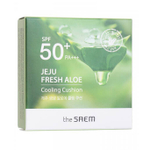 Кушон солнцезащитный THE SAEM Jeju Fresh Aloe Cooling Cushion SPF50+ PA+++ 12 гр