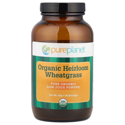 Pure Planet, Органический негибридный витграсс, 90 г