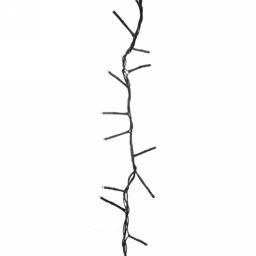 Гирлянда для дома НИТЬ «Твинкл Лайт» 3 м 100 ламп LED, черн.пров, 8 реж, IP-20. Синий (возможность соединения)