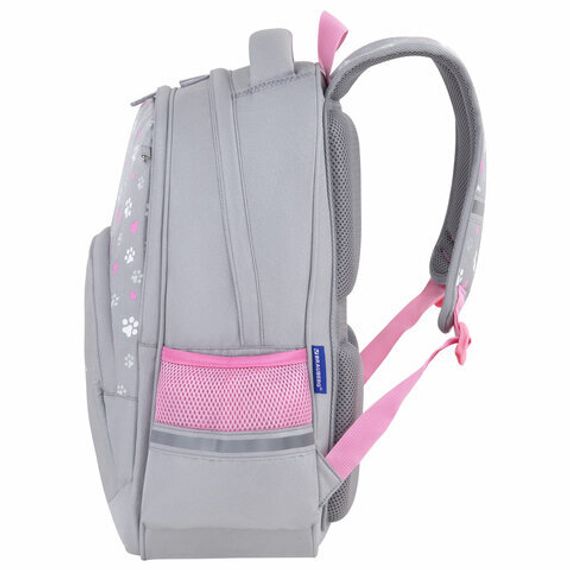 Çanta \ Bag \ Рюкзак школьный BRAUBERG , 2 отделения, СВЕТЯЩИЙСЯ, 40х31х15 см, 272035