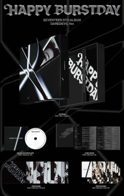 Альбом SEVENTEEN - HAPPY BURSTDAY (DAREDEVIL Ver.)