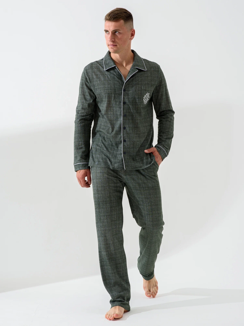 Пижама мужская "Вояж" (классическая)