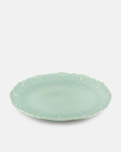 Тарелка сервировочная Aquazzura Cherry Blossom Celadon (34 см)