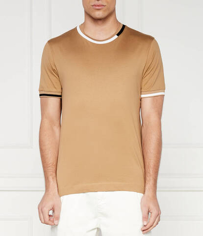 Футболка Thompson BOSS BLACK - коричневый(50513364)