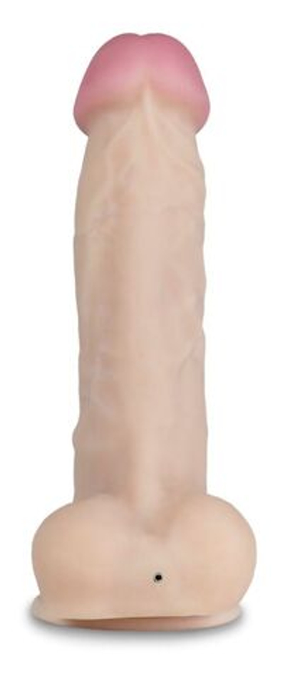 Телесный вибратор-реалистик NEOSKINUM - 21,5 см. (Цвет: телесный)