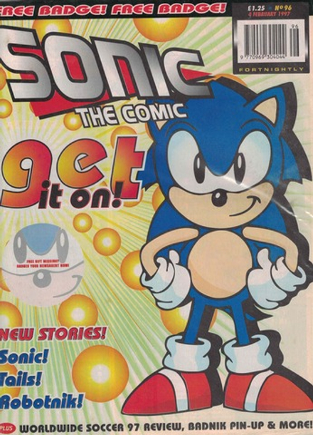 Комикс Sonic The Comic 1997 #96