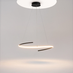 Люстра светодиодная Maytoni Curve MOD242PL-L33BK