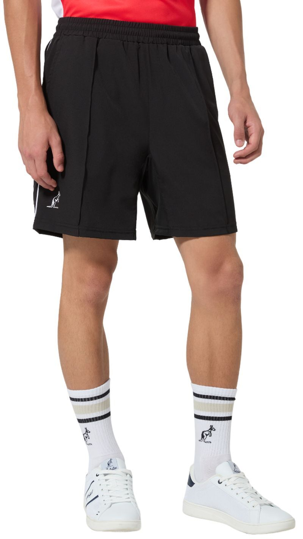 Мужские теннисные шорты Australian Tennis Crew - черный