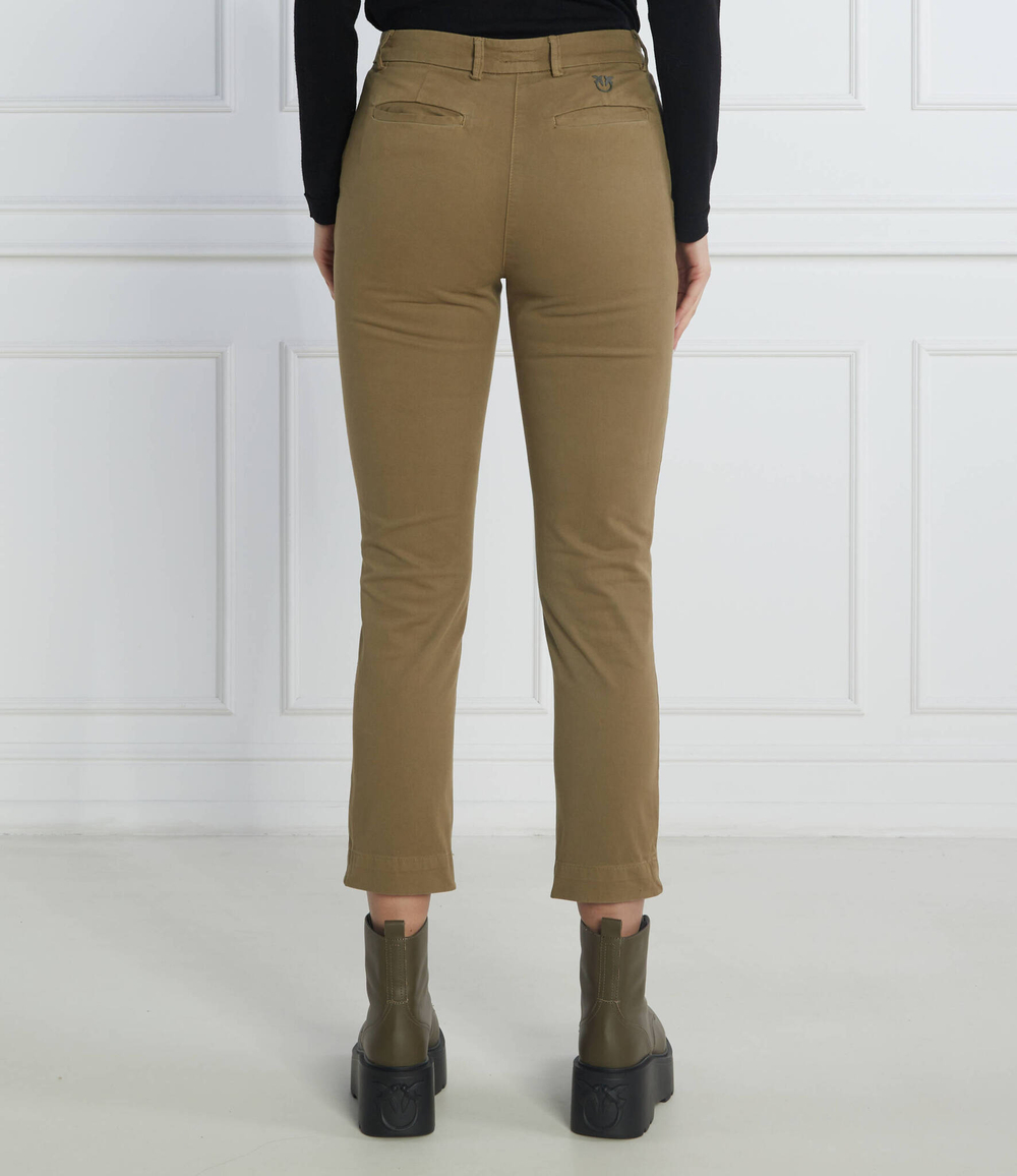 штаны camilla Pinko - оливковый(1J112G A09R)