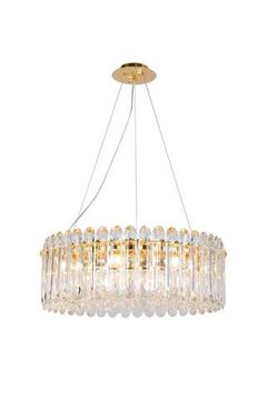 5075-9GD GOLD+CLEAR (1) Люстра NW #