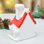 Сувенир новогодний с подсветкой "Домик" 10*7*13см, батарейки в комплекте