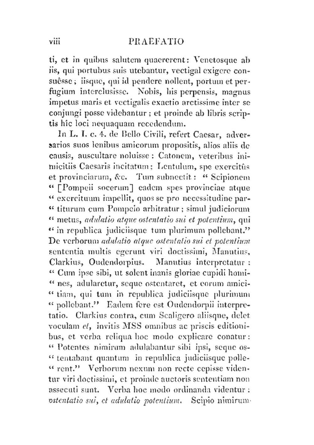 De bello Gallico et civili commentarii. Tom. 1 | Julius Caesar