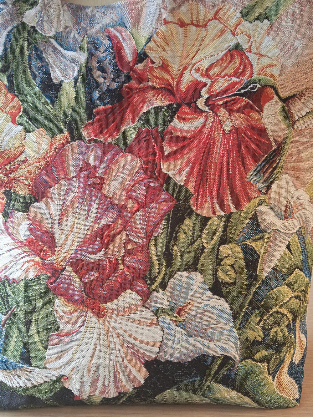 Гобеленовая сумка В райском саду (39х39х12)