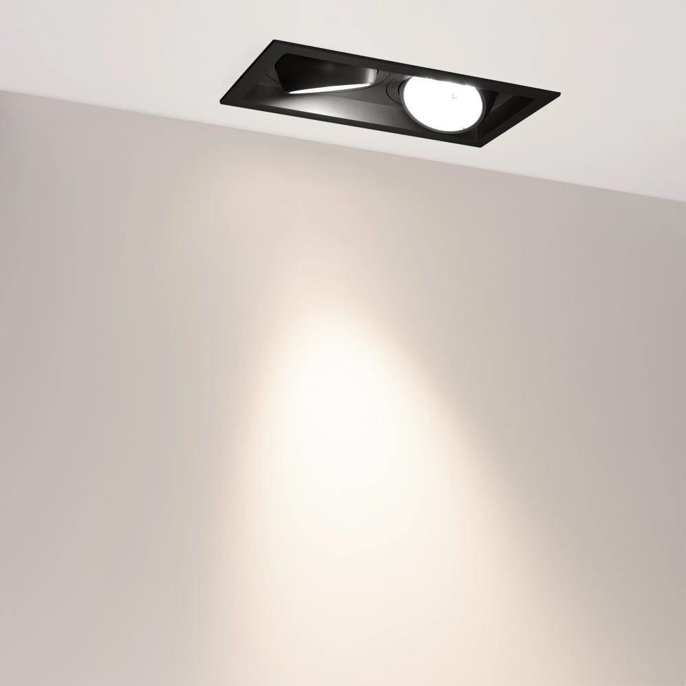 Светильник MS-VORTEX-BUILT-S250x140-2x30W Day4000 (BK-BK, 30 deg, 230V) (Arlight, IP20 Металл, 5 лет) 058445