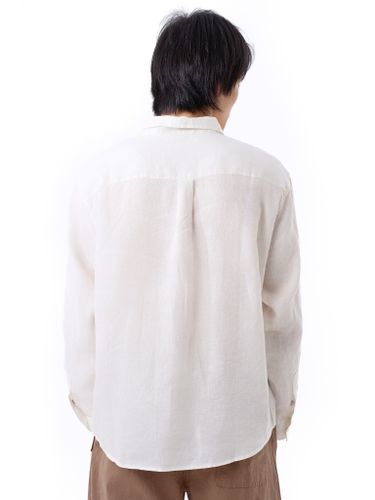 Белая льняная рубашка Senseera