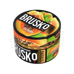 Бестабачная смесь для кальяна BRUSKO, 50 г, Папайя, Strong (М)