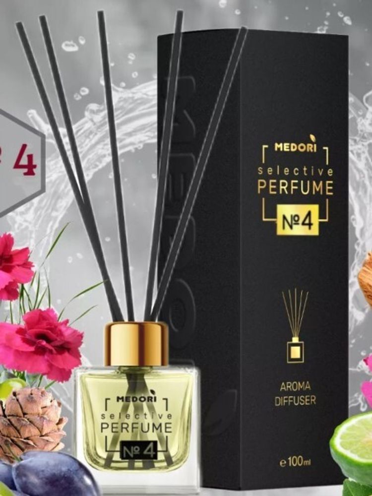 Ароматизатор бытовой 100 мл  HOME PERFUME  №4 Босс (MEDORI)