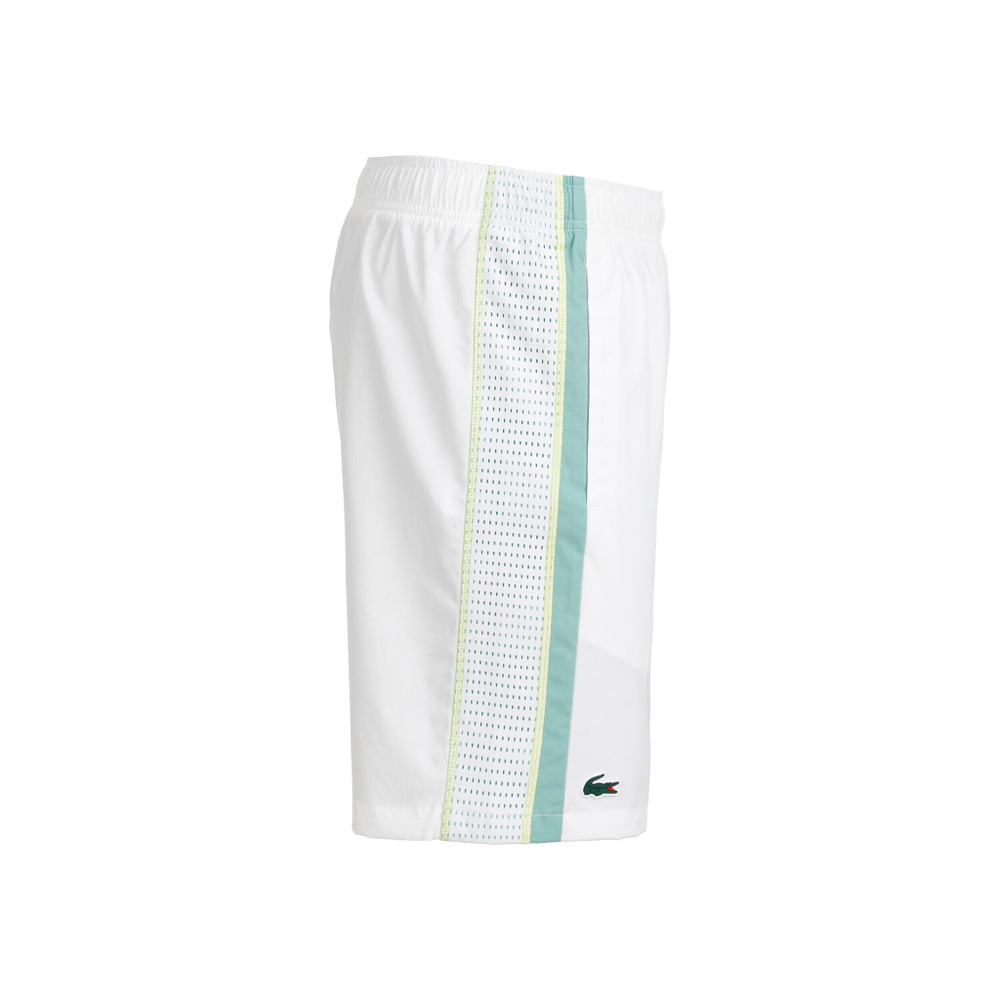 Мужские теннисные шорты Lacoste Shorts Men - White, Turquoise