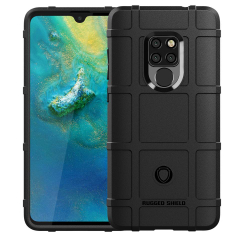 Чехол для Huawei Mate 20 цвет Black (черный), серия Armor от Caseport