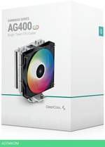 Кулер для процессора DeepCool AG400 LED (R-AG400-BKLNMC-G-1)