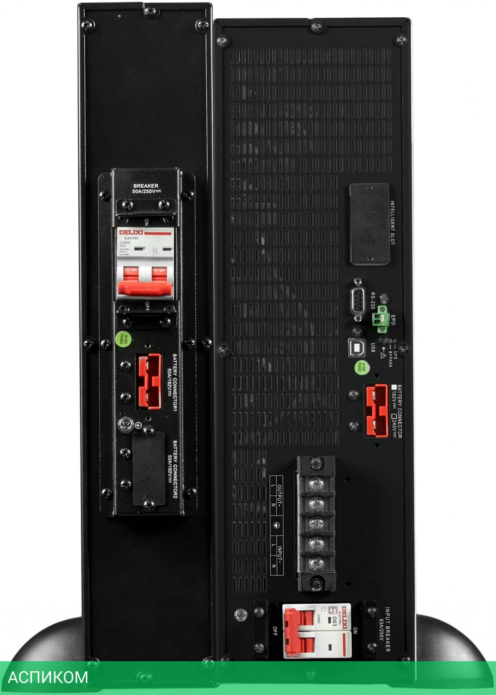 Источник бесперебойного питания Systeme Electric Smart-Save Online SRV 10000ВА (SRVSE10KRTXLI5U)