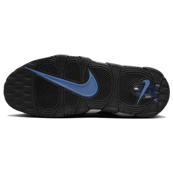 Nike Air Более современные Винтажные баскетбольные кроссовки СРЕДНЕГО размера Черно-белой расцветки.