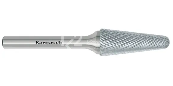 Борфреза твердосплавная Karnasch форма L, 3х14х3х38 мм, насечка HP-4, без покрытия, арт. 11.3082-010