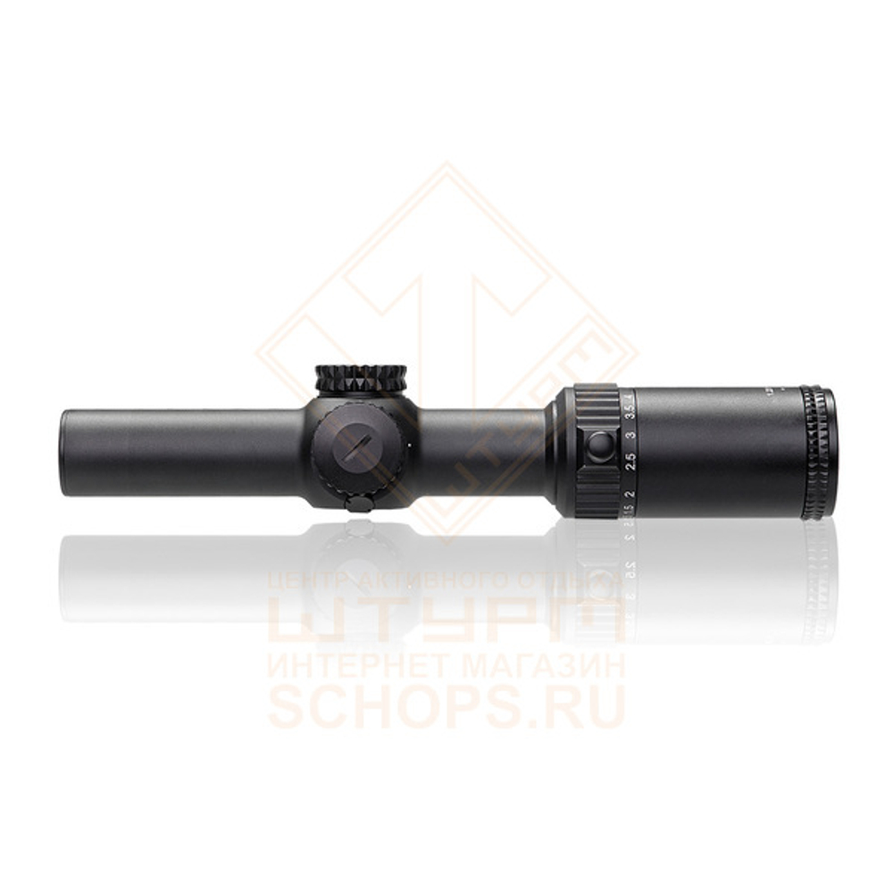 Прицел оптический Veber Wolf 1,25-4,5x26 IR DnD загонник