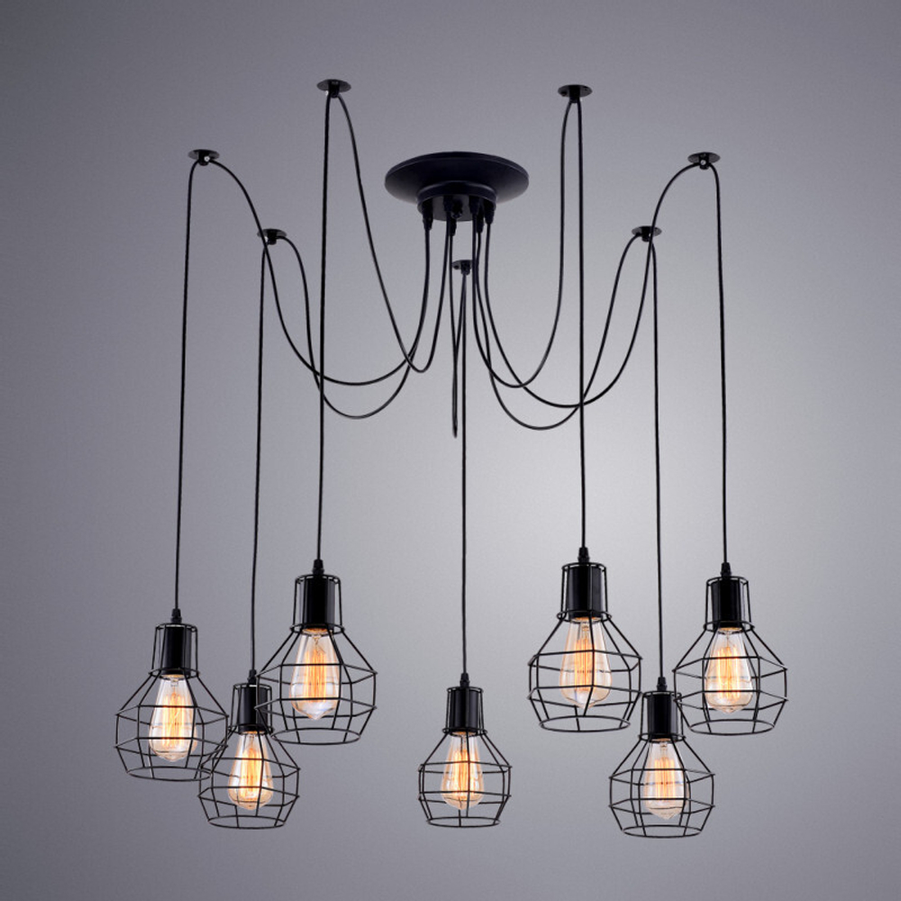 Подвесной светильник ARTE Lamp A1109SP-7BK