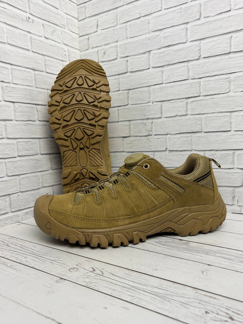 Тактические кроссовки с диском M6-MERLLE / Весна / Песок