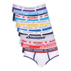 Мужские трусы брифы произвольные цвета набор 4 в1 Aussiebum Aus52488