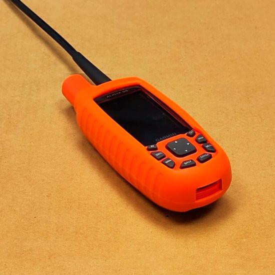 Чехол Garmin Alpha 50 / Astro 320 силикон (оранж)