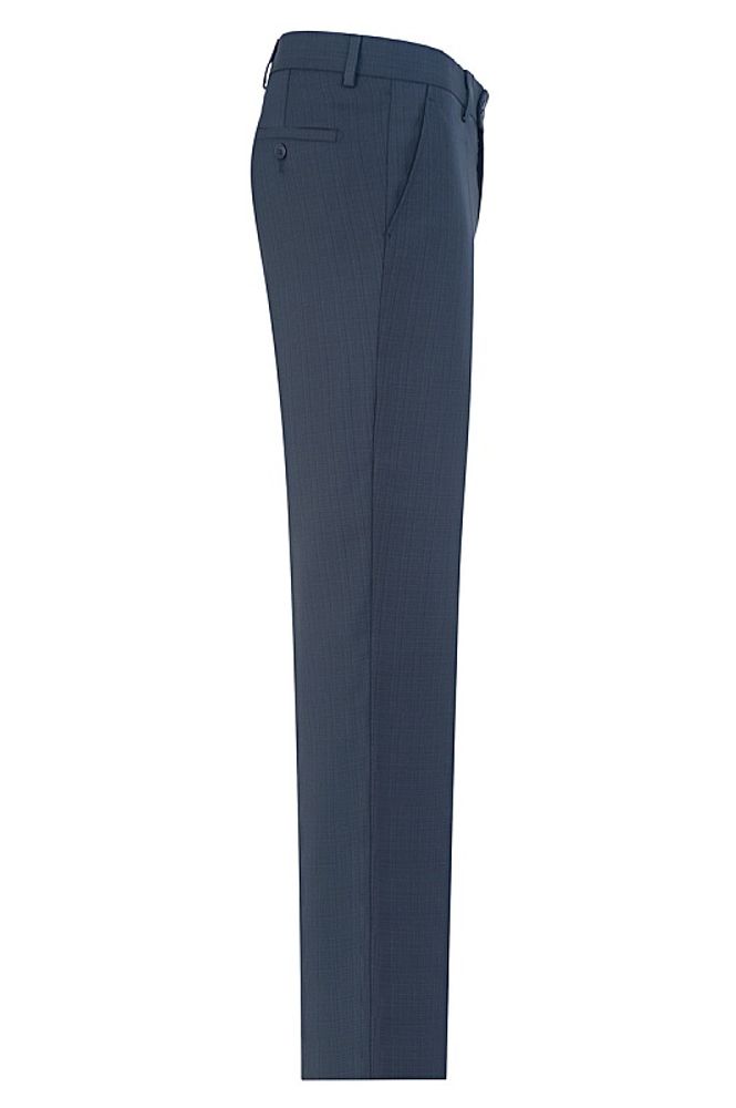 Серо-синие зауженные брюки STENSER