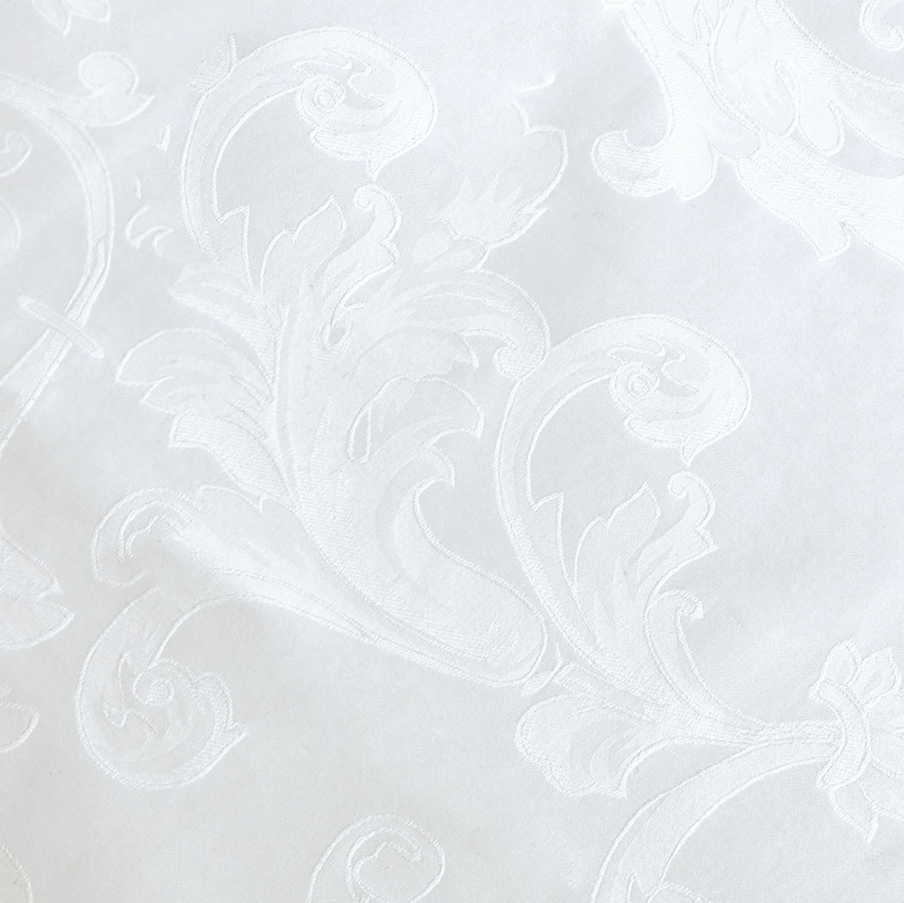 Постельное белье cемейное Сlaire&Caroll Lili белый жаккард