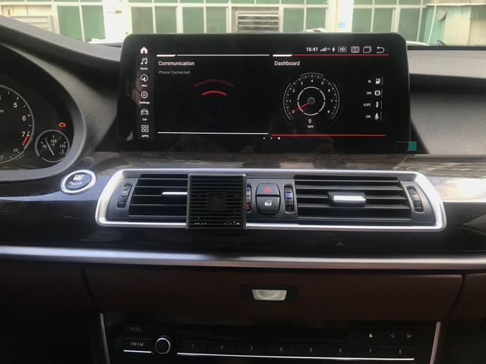 Магнитола для BMW 5 GT (F07) 2009-2013 CIC - RDL-1258 монитор 12.3" на Android 13, Быстрая, CarPlay, 4G SIM-слот