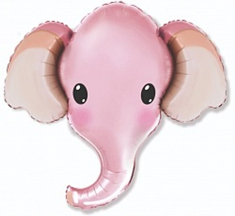 Розовая голова слоника
